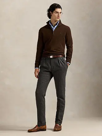 POLO RALPH LAUREN | Troyer Pullover | braun